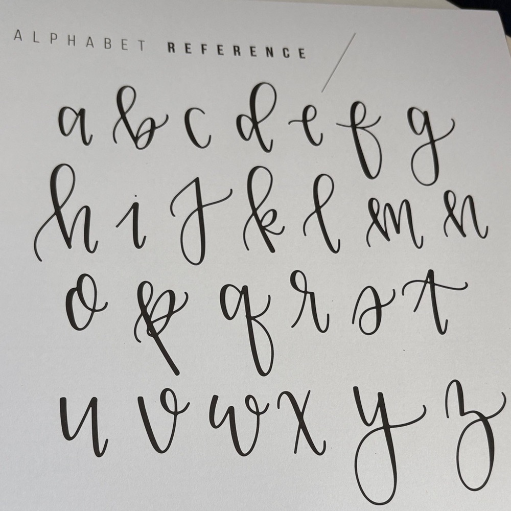 Hand Lettering 101 Book - Picture 3 of 9